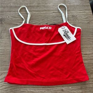 University of Wisconsin Game Day tank - size small - NEW